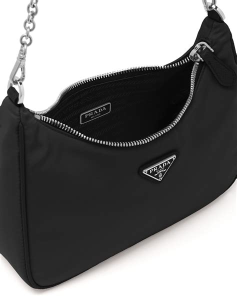 prada borsa a spalla re-edition mini in nylon|Borse Prada .